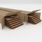 Ekena Millwork 94H x 3/8T Adjustable Wood Slat Wall Panel Kit w/ 1W Slats, Maple contains 42 Slats SWW84X94X0375MA - alternate 5